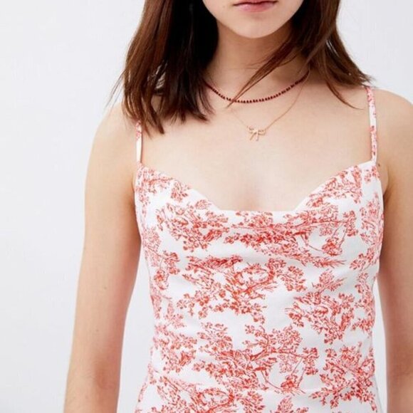 UO Mallory Cowl Neck Slip Dress - Picture 3 of 8